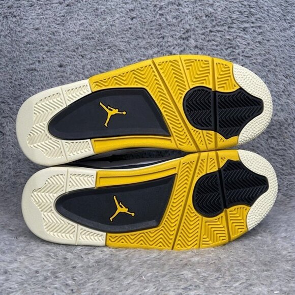 Air Jordan 4 Retro 'Vivid Sulfur' Size 9.5 Women Sneakers - Picture 7 of 7